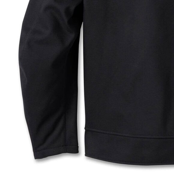 Harley-Davidson Size M Men's Deflector Hooded Riding Fleece Jacket, Black - Picture 5 of 13